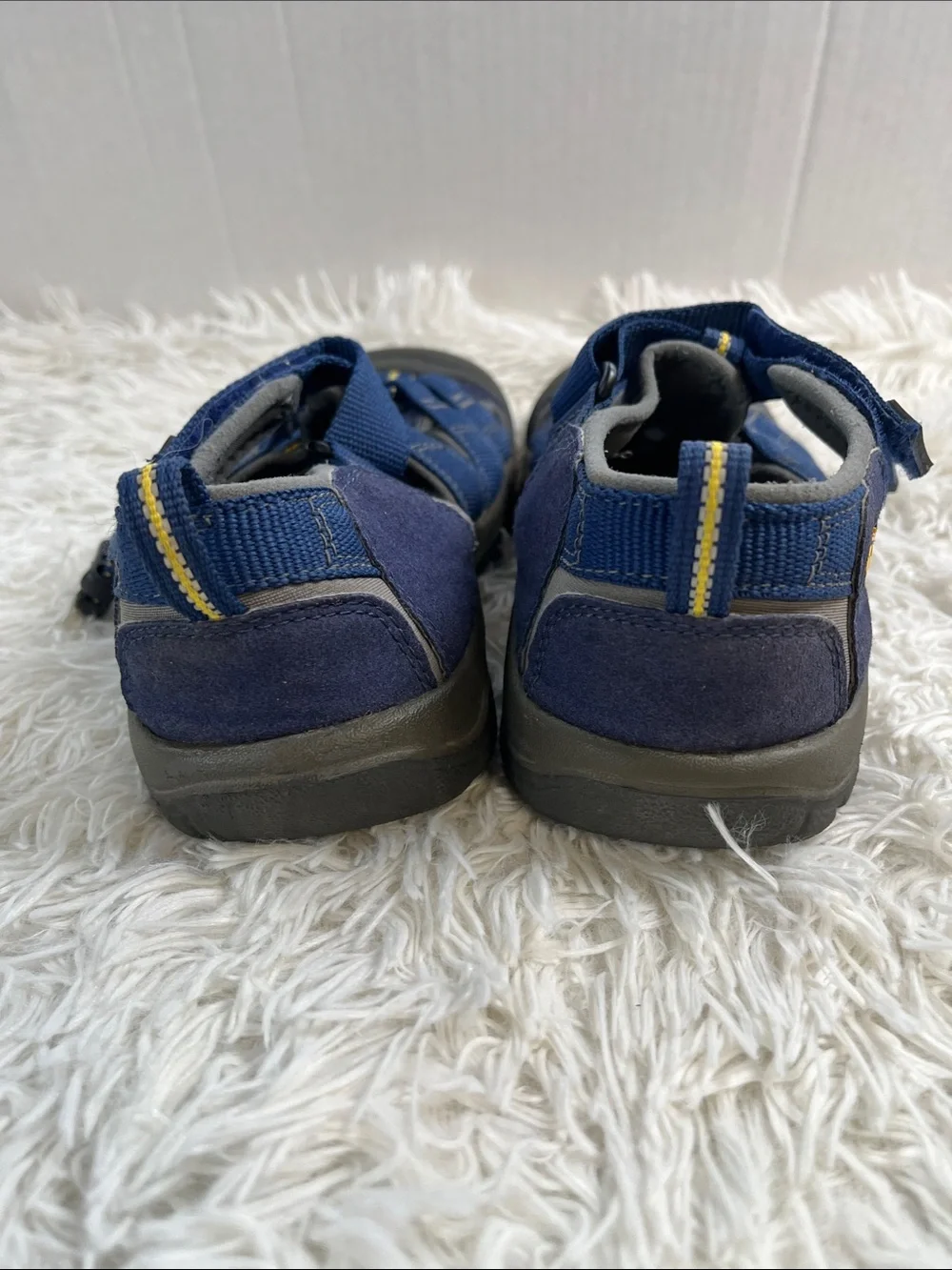 Keen Navy Blue Youth Closed-Toe Outdoor Sandals